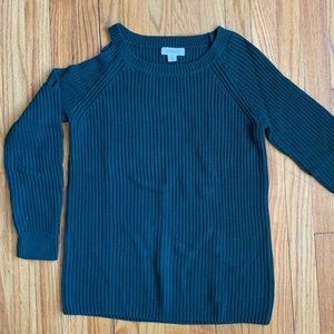 Treasure & Bond One-Shoulder Cutout Sweater sz XS
